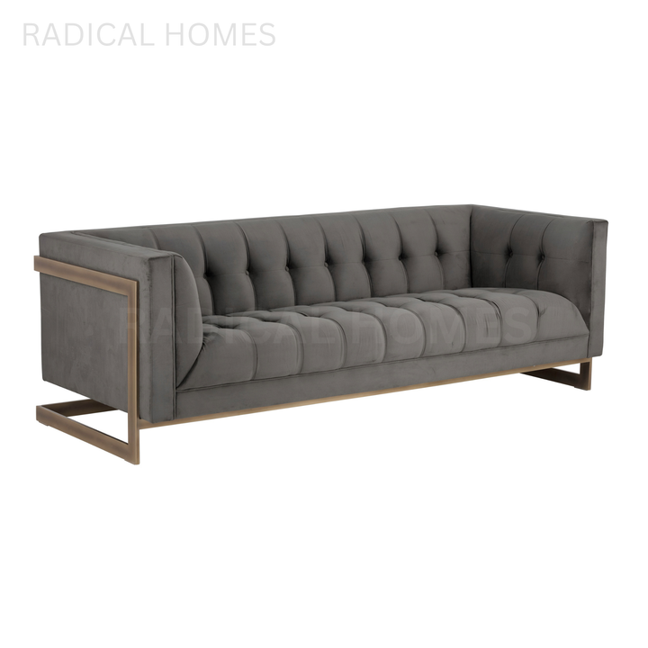 FISSUE Victorian Velvet Sofa - Radical Homes Singapore