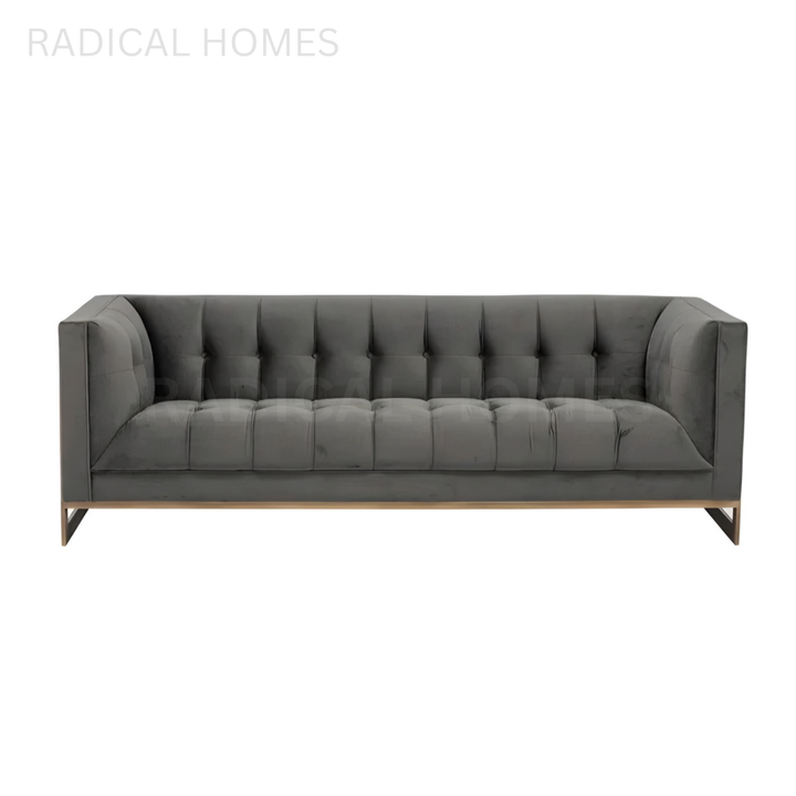 FISSUE Victorian Velvet Sofa - Radical Homes Singapore