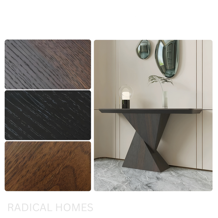 EVARO Modern Minimalist Entryway Console Table