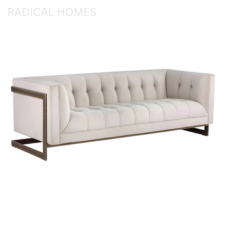 FISSUE Victorian Velvet Sofa - Radical Homes Singapore