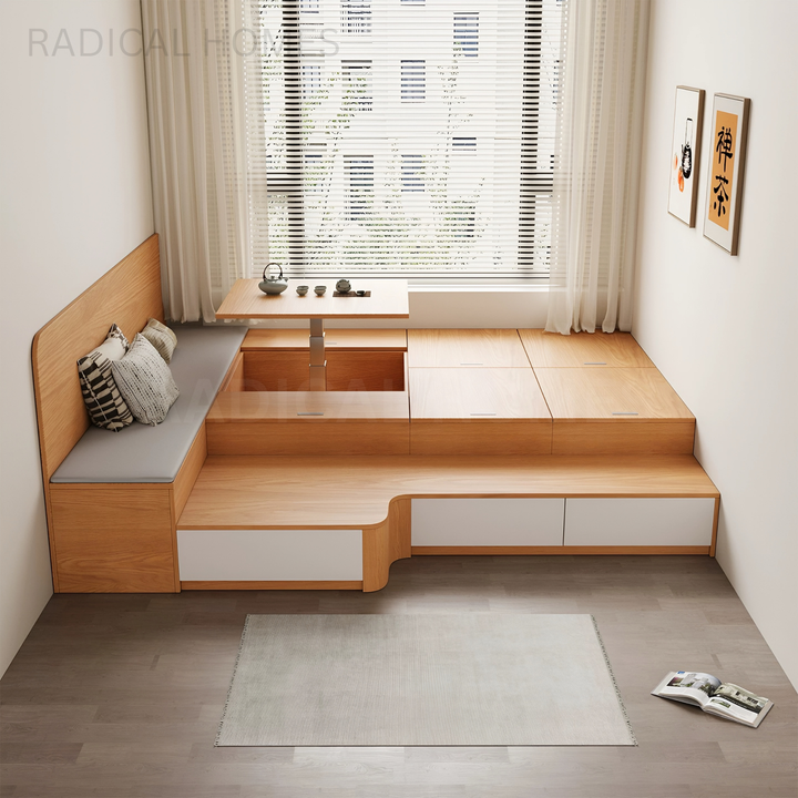 MALOU Japanese Platform Bedframe