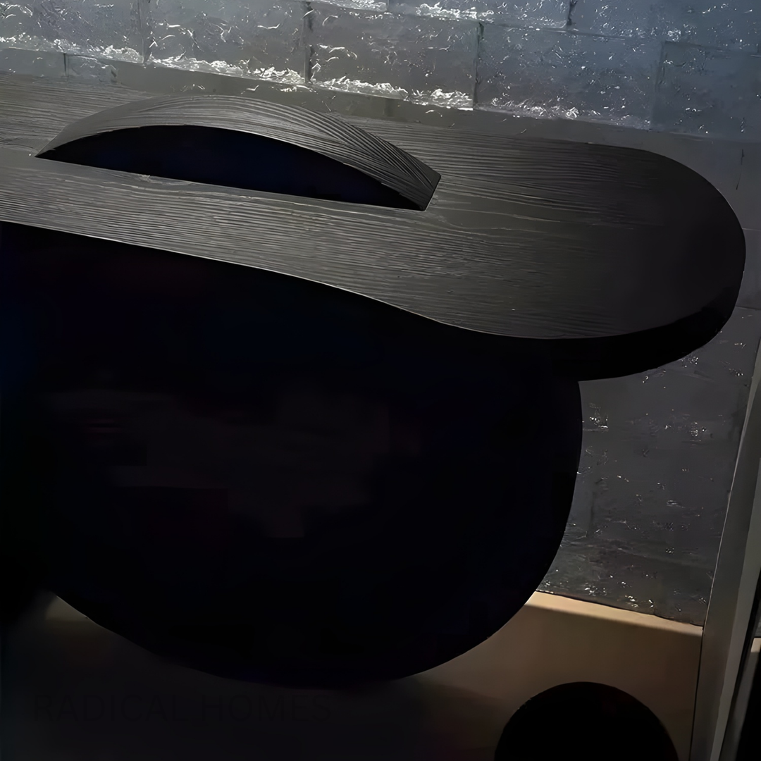 ORBIS Modern Solid Wood Console Table