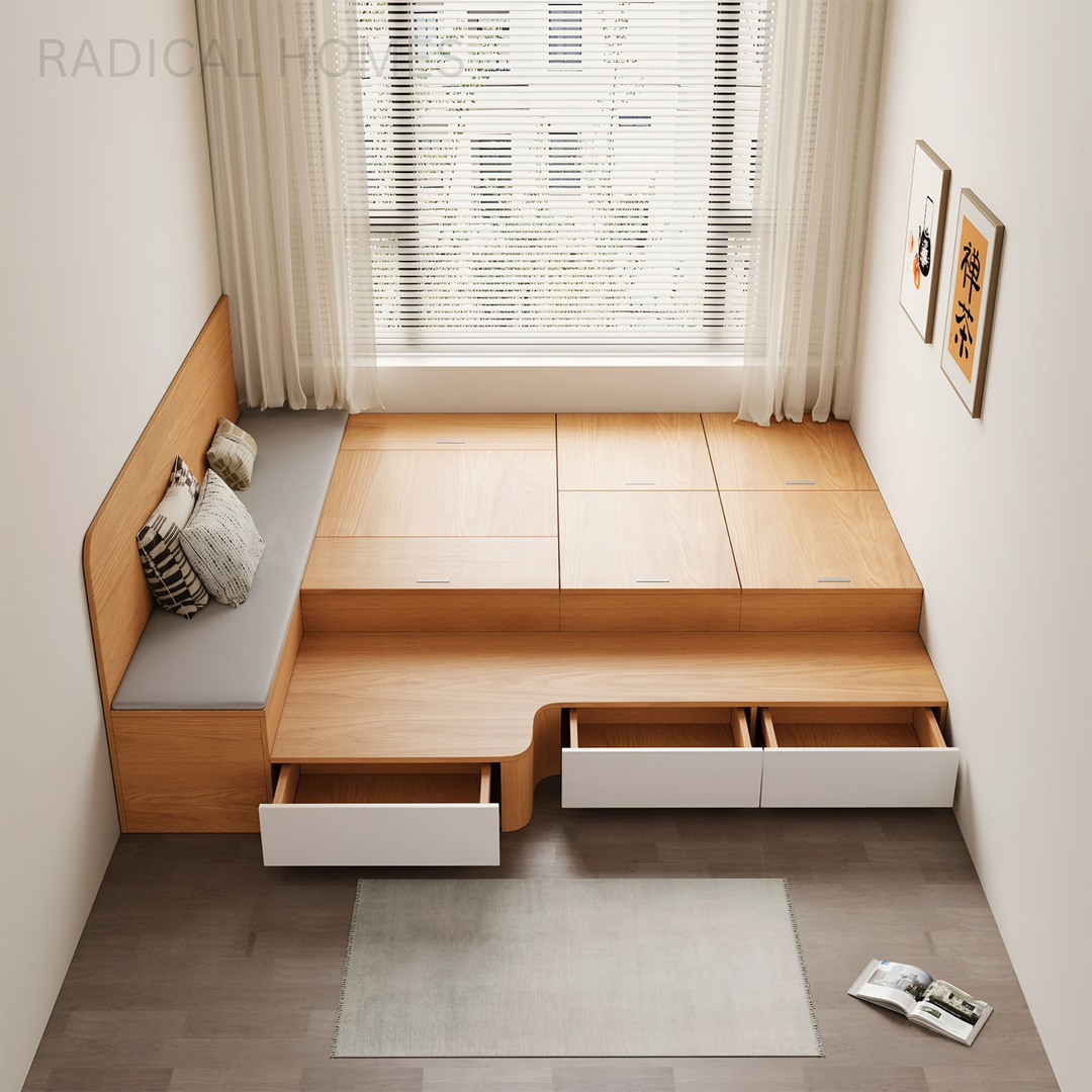 MALOU Japanese Platform Bedframe