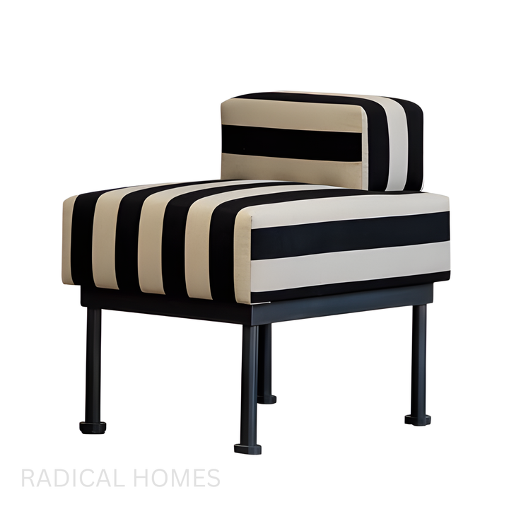 RON Modern Fabric Lounge Chair - Radical Homes Singapore
