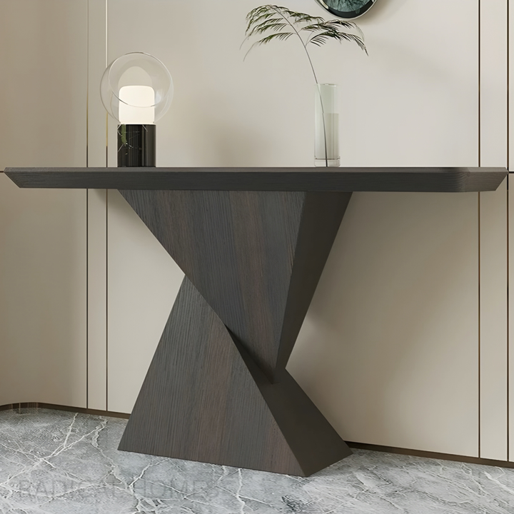 EVARO Modern Minimalist Entryway Console Table