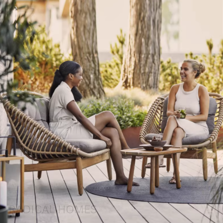 IMU Modern Outdoor Rattan Sofa