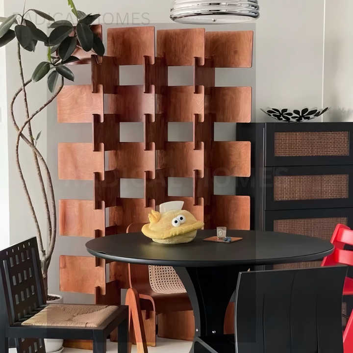 CRISS Modern Solid Wood Partition - Radical Homes Singapore