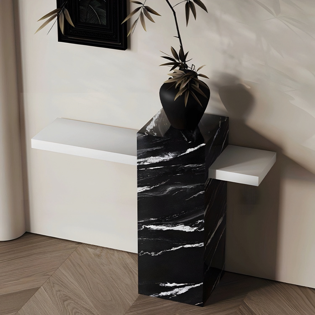 KRAIL Modern Marble Console Table