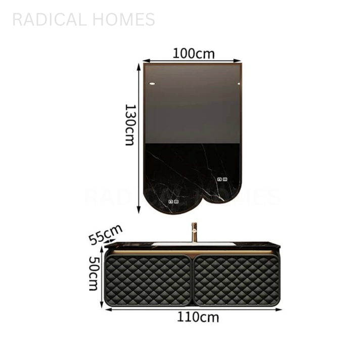 NEEMAN Modern Bathroom Vanity Basin Set