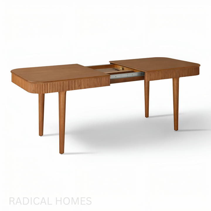 AURELION Solid Wood Extendable Dining Table