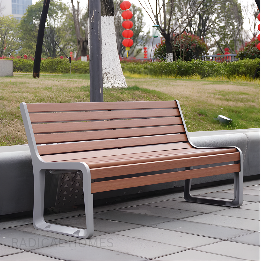 ELYRIAD Modern Outdoor Bench