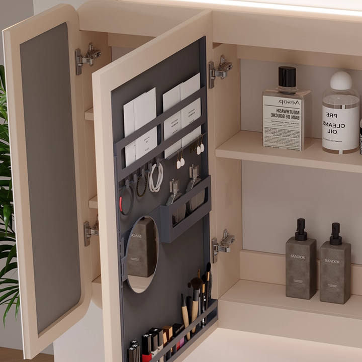 PELO Cream Bathroom Vanity Sink