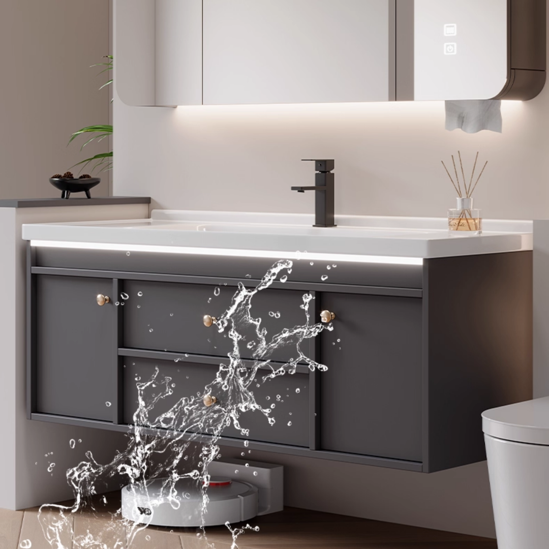PELO Cream Bathroom Vanity Sink