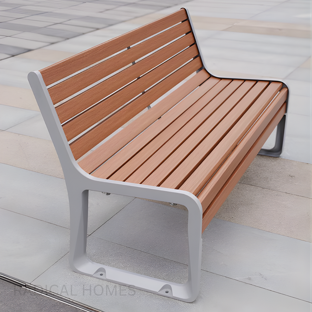 ELYRIAD Modern Outdoor Bench