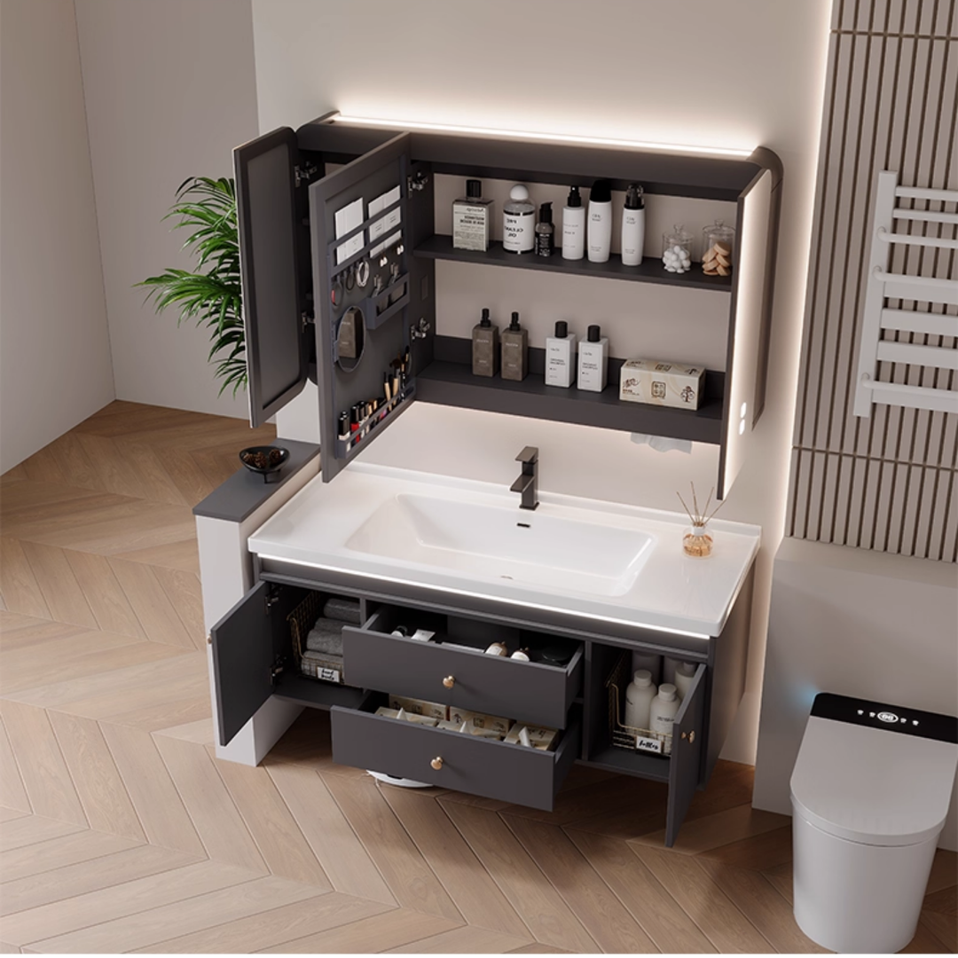 PELO Cream Bathroom Vanity Sink
