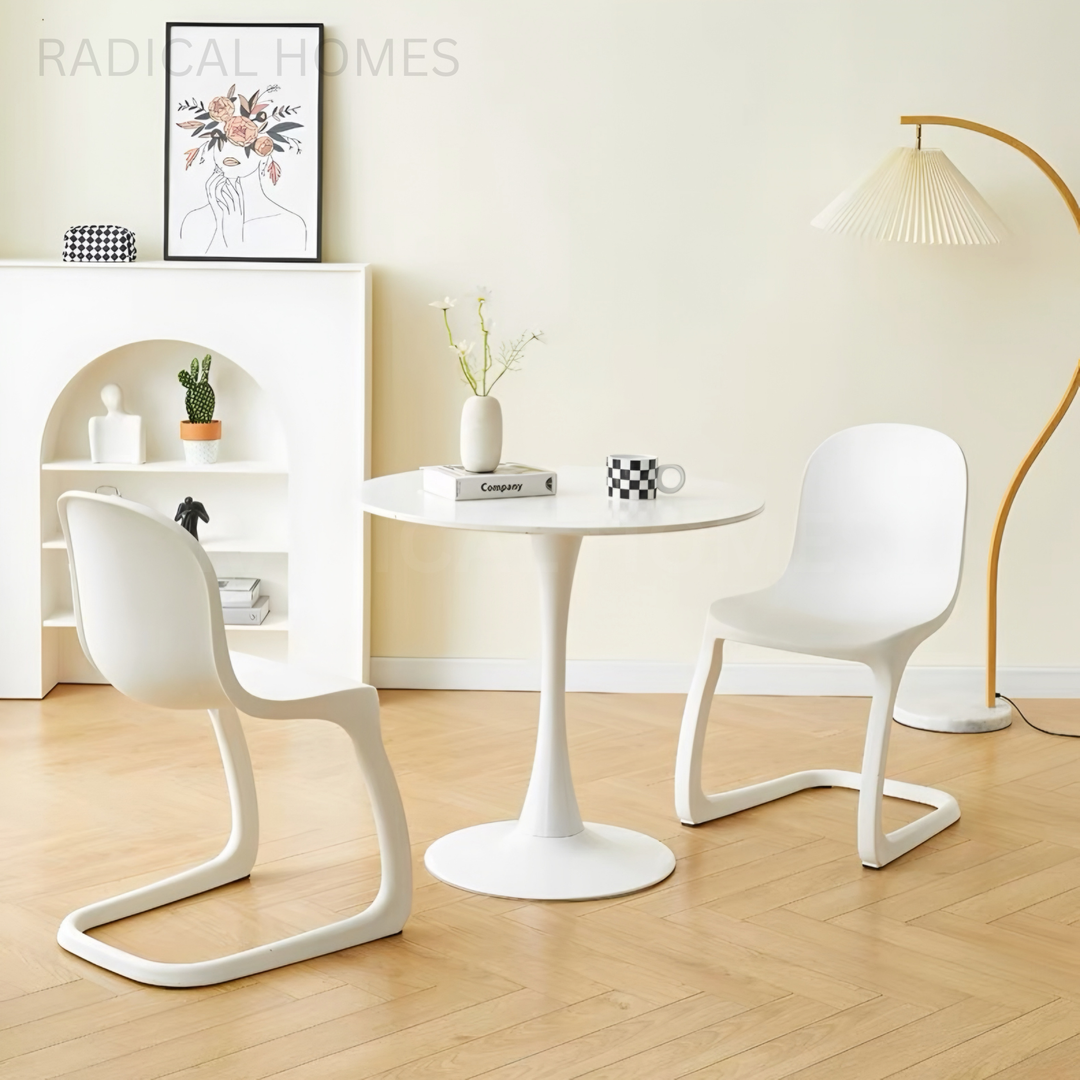 HENA Modern Plastic Dining Chair