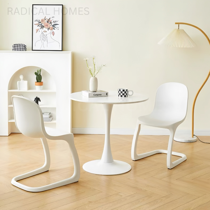 HENA Modern Plastic Dining Chair