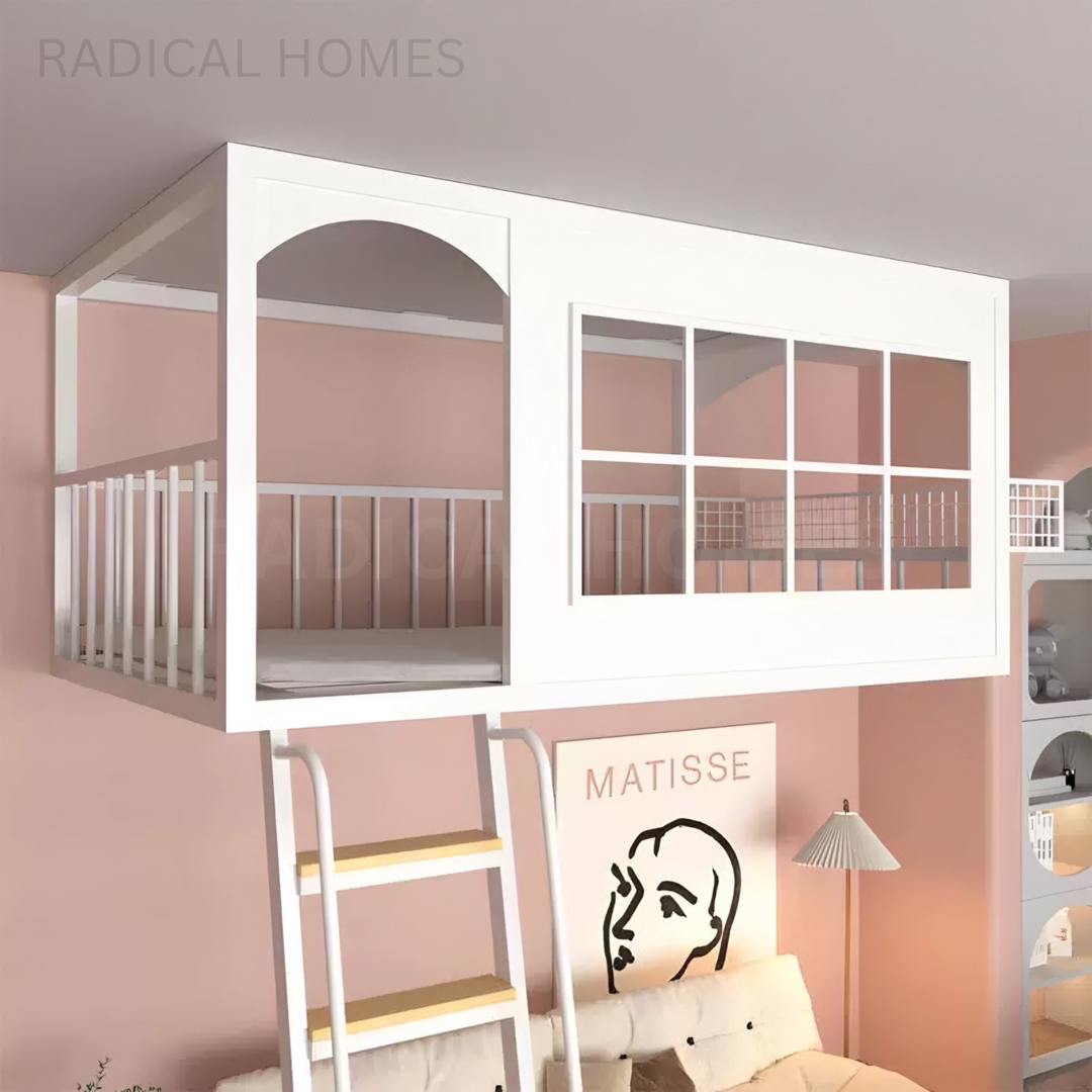 TONNE Modern Children's Loft Bedframe