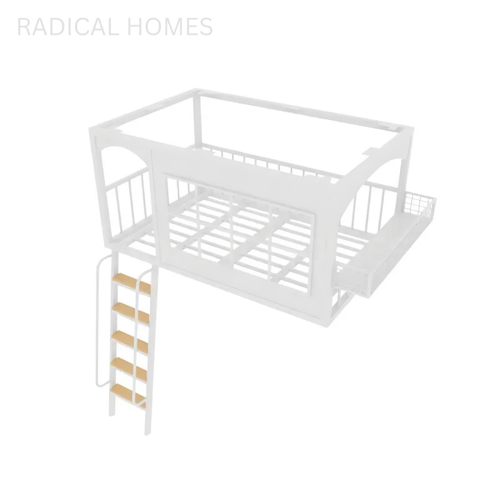 TONNE Modern Children's Loft Bedframe