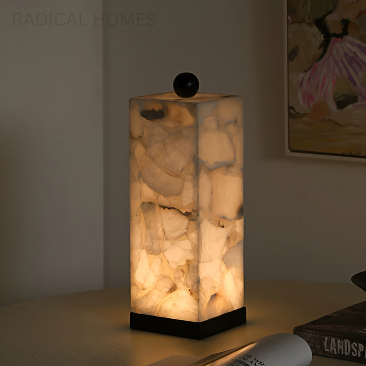 LUMERA Modern Marble Table Lamp - Radical Homes Singapore