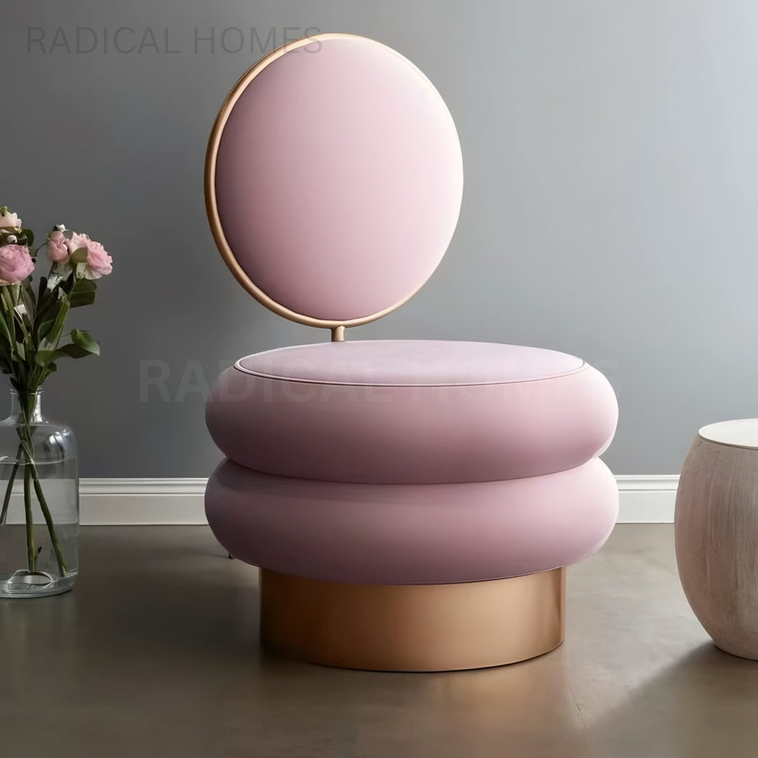 LARVIY Modern Velvet Vanity Chair