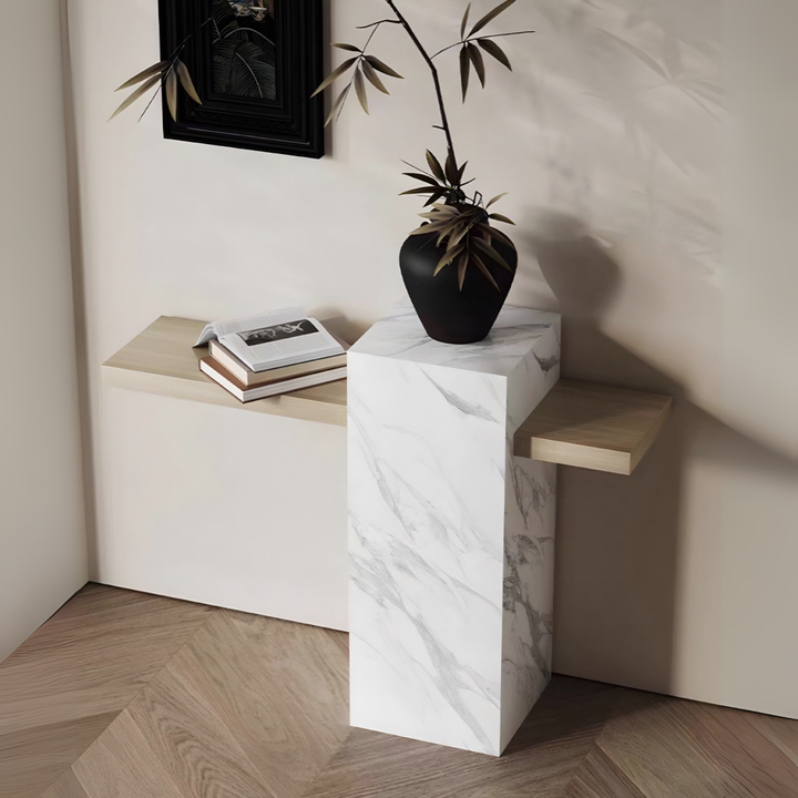 KRAIL Modern Marble Console Table