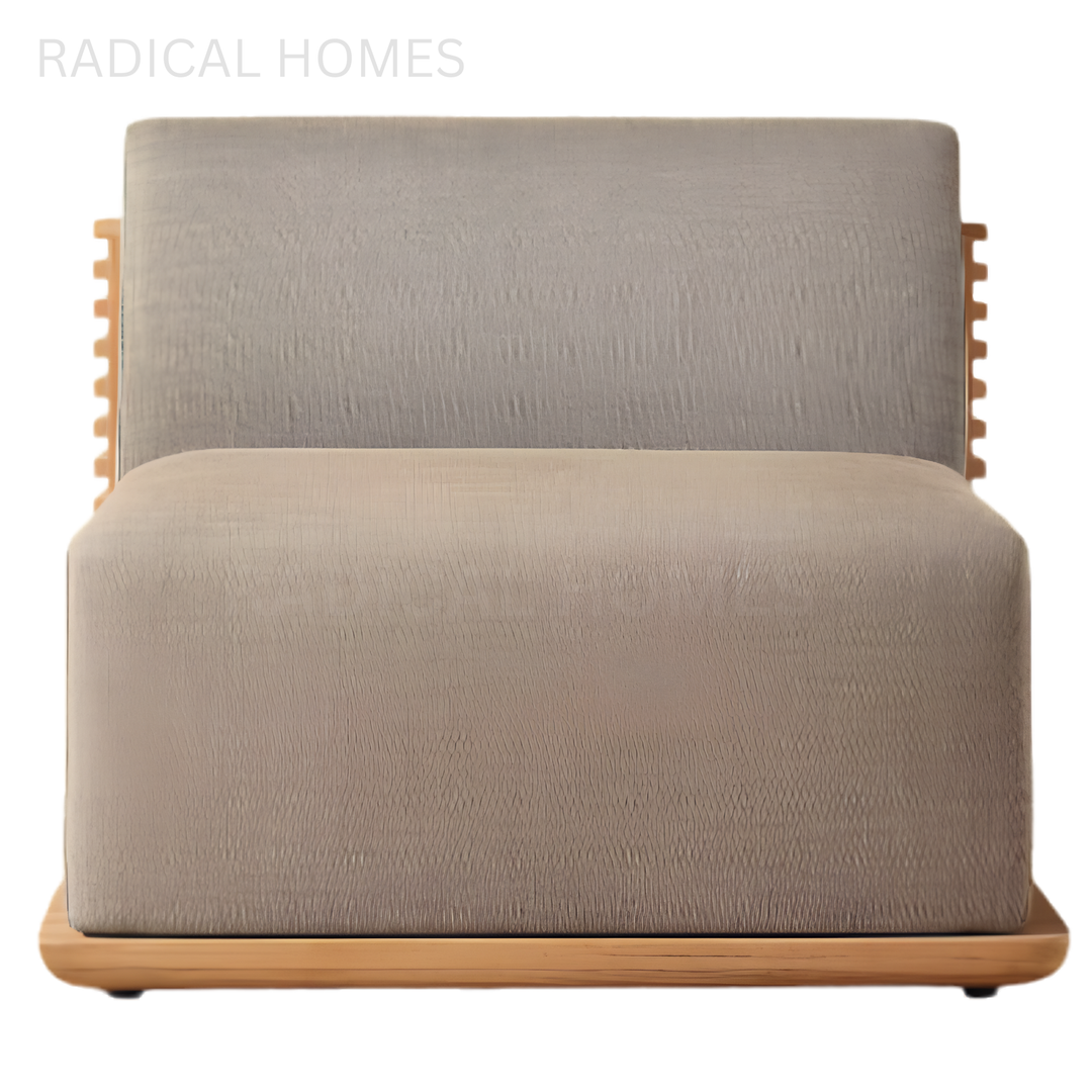PIEZO Modern Teak Outdoor Sofa