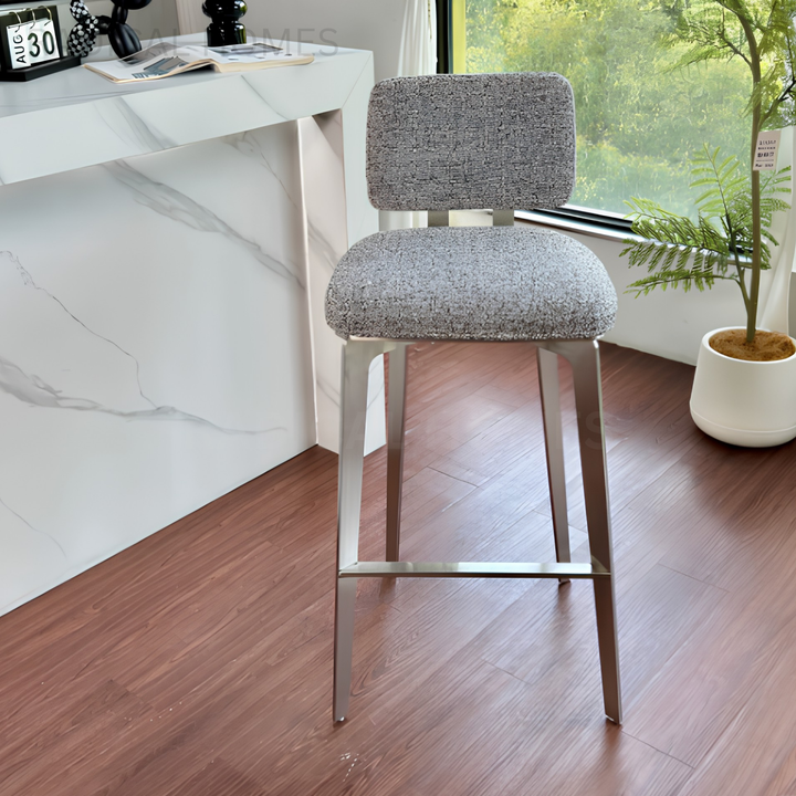 AUTOM Modern Fabric Bar Stool