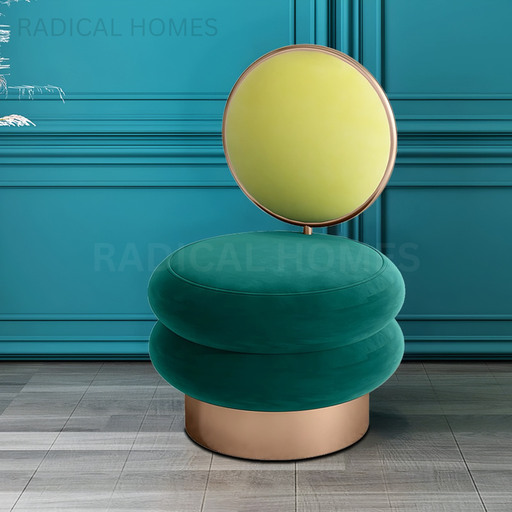 LARVIY Modern Velvet Vanity Chair