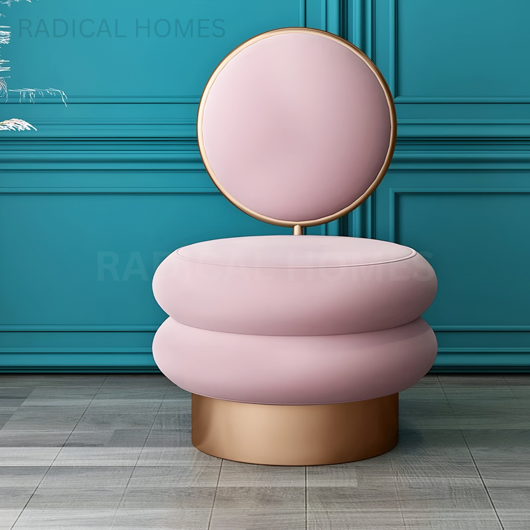 LARVIY Modern Velvet Vanity Chair