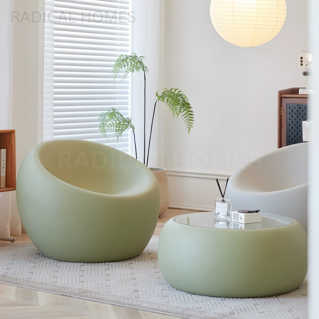 SPERO Modern Plastic Lounge Chair - Radical Homes Singapore