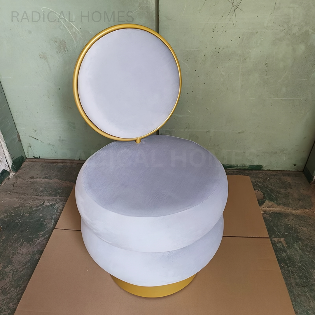 LARVIY Modern Velvet Vanity Chair