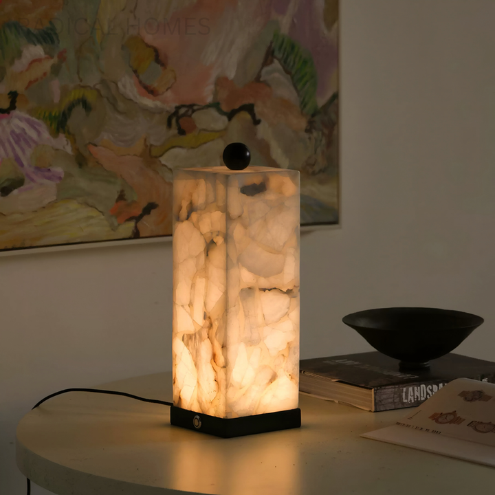 LUMERA Modern Marble Table Lamp - Radical Homes Singapore