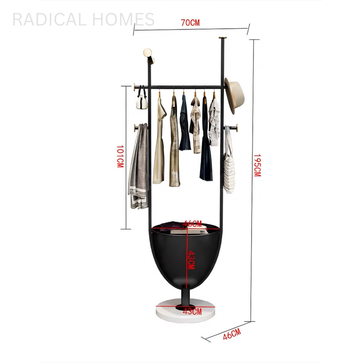 AULEN Modern Open Concept Wardrobe