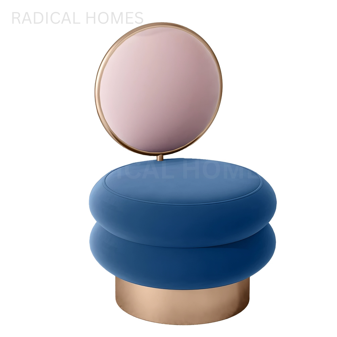 LARVIY Modern Velvet Vanity Chair