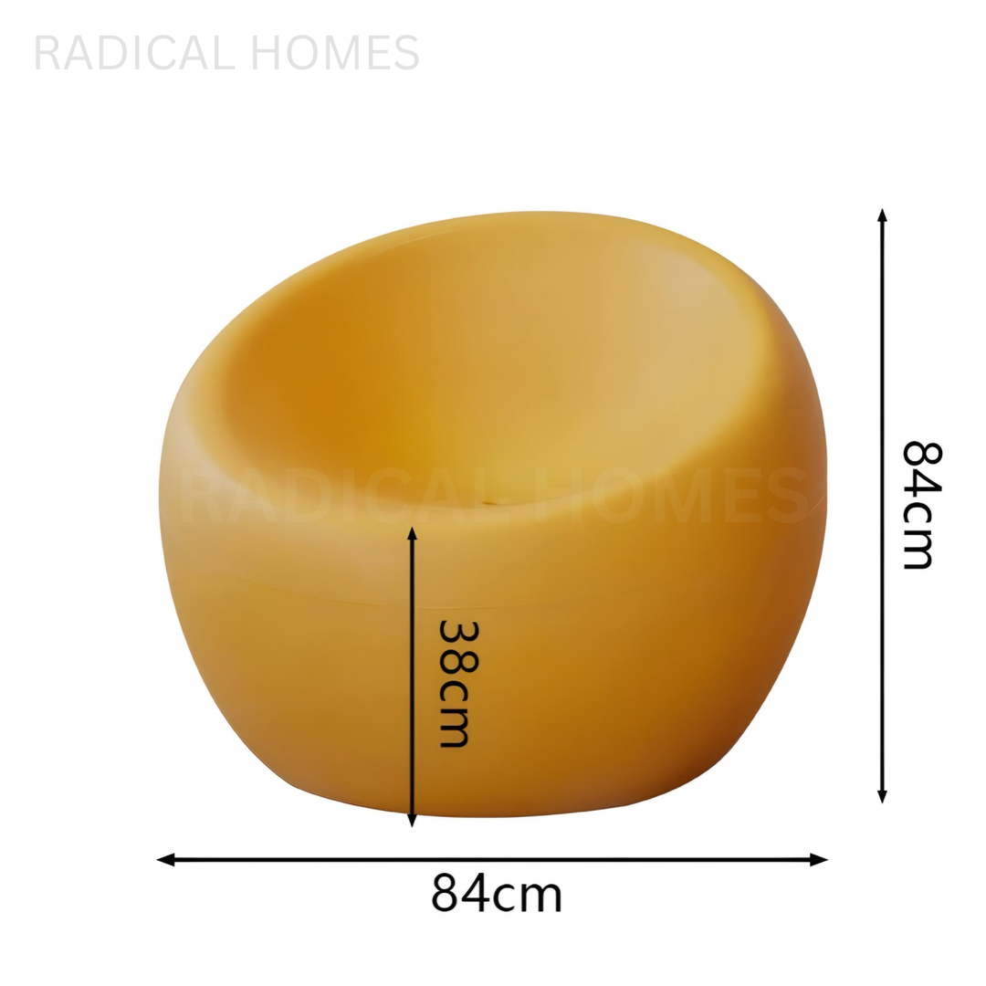 SPERO Modern Plastic Lounge Chair - Radical Homes Singapore