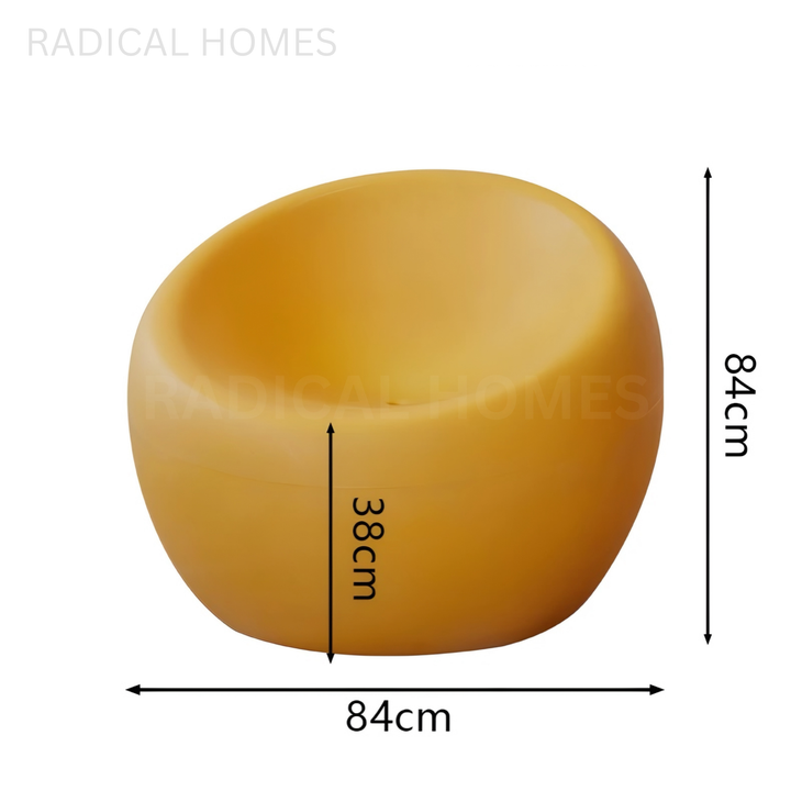 SPERO Modern Plastic Lounge Chair - Radical Homes Singapore