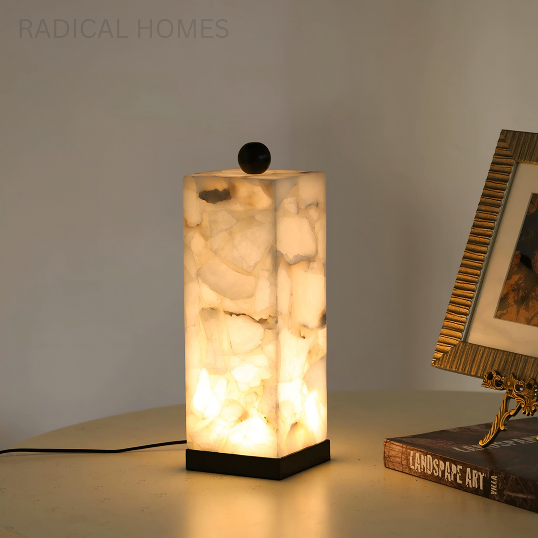 LUMERA Modern Marble Table Lamp - Radical Homes Singapore
