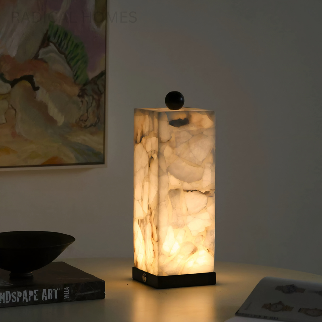 LUMERA Modern Marble Table Lamp - Radical Homes Singapore