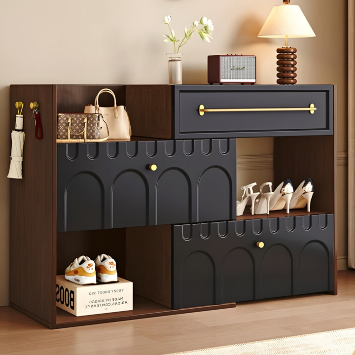 BERONA Modern Extendable Shoe Cabinet