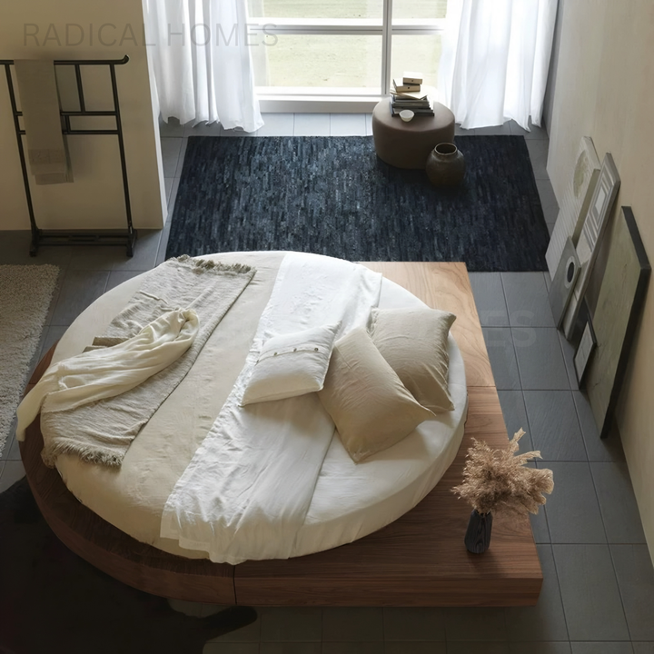 SEENAH Japandi Round Tatami Bedframe