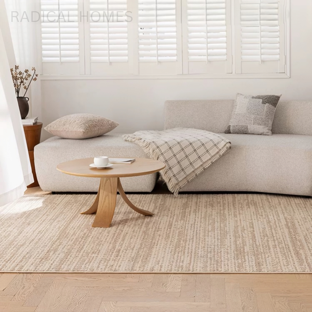 SOLVENA Modern Waterproof Rug - Radical Homes Singapore