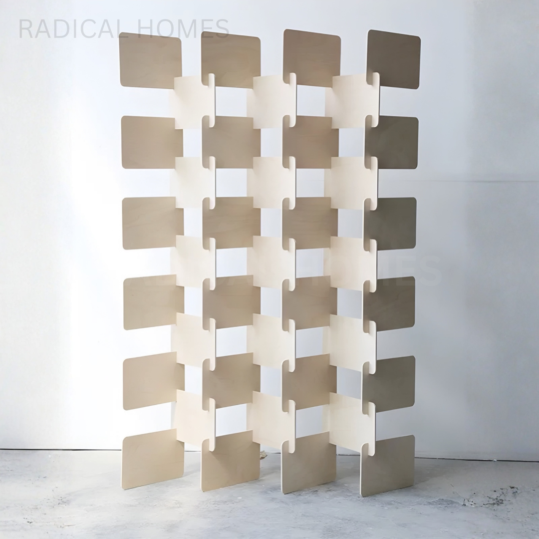 CRISS Modern Solid Wood Partition - Radical Homes Singapore
