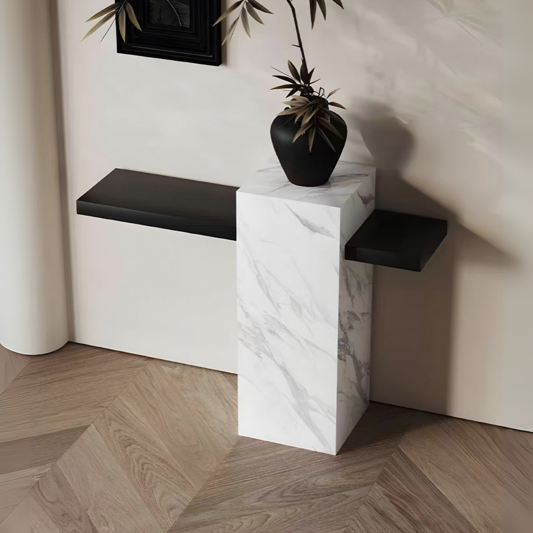 KRAIL Modern Marble Console Table