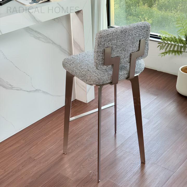 AUTOM Modern Fabric Bar Stool