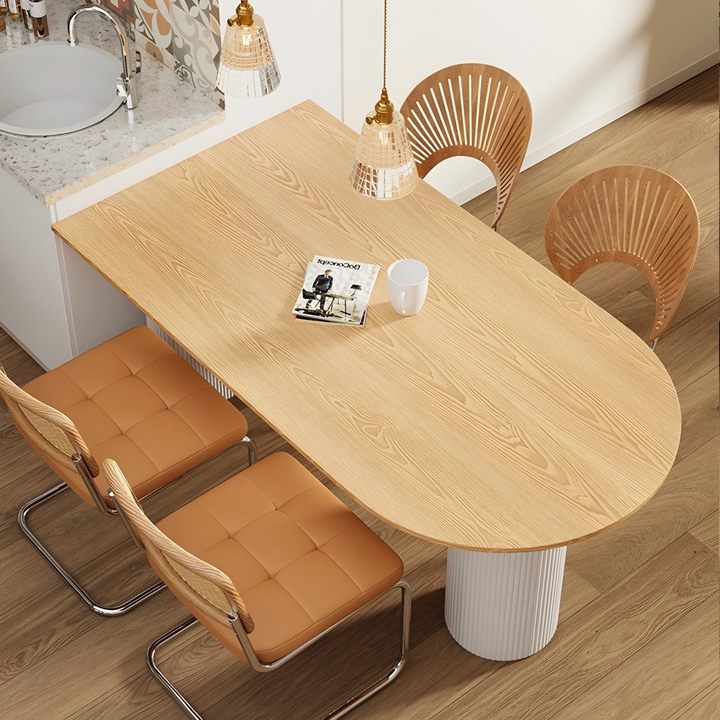 JOPHO Japandi Solid Wood Dining Table