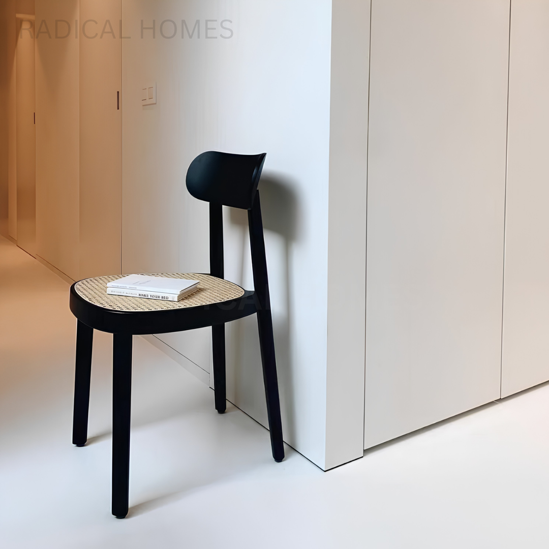 SORA Nordic Rattan Dining Chair