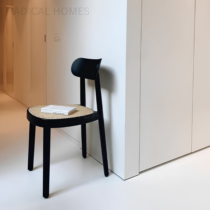 SORA Nordic Rattan Dining Chair