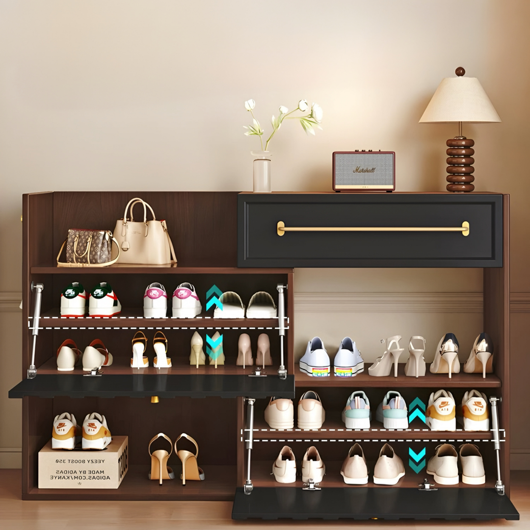 BERONA Modern Extendable Shoe Cabinet