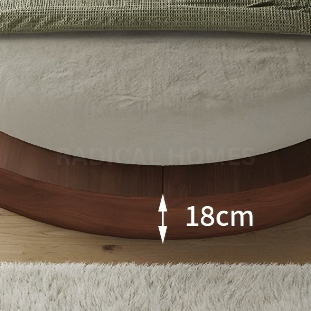 SEENAH Japandi Round Tatami Bedframe